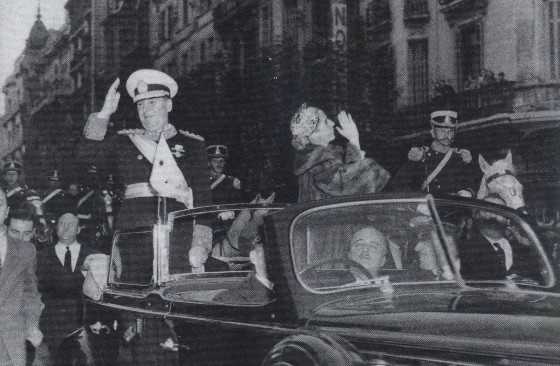 DESPEDIDA DE EVA PERON