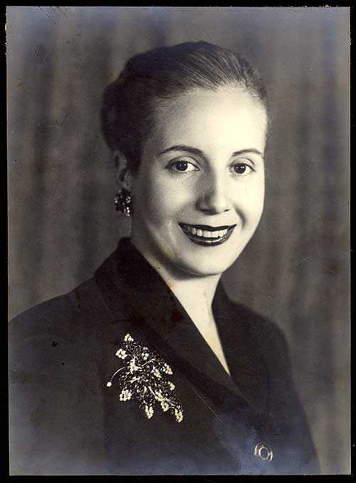 FOTO ORIGINAL DE EVA PERON