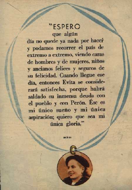 ACTIVIDADES DE EVA PERON