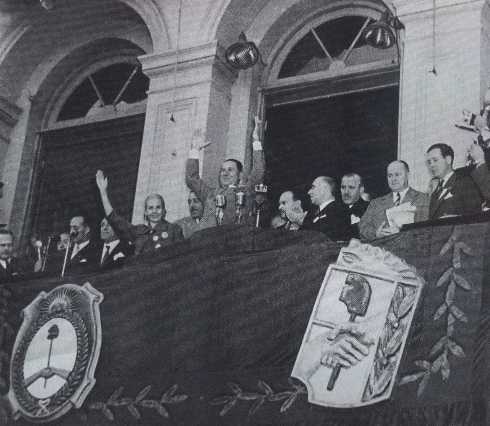 EVA PERON Y JUAN DOMINGO PERON