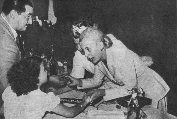 ACTIVIDADES DE EVA PERON