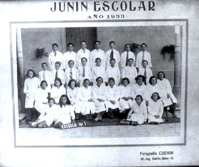 EVA DUARTE EN EL COLEGIO
