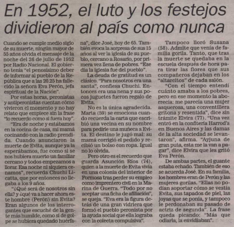 LA CAPITAL. Rosario 26 de julio de 2002