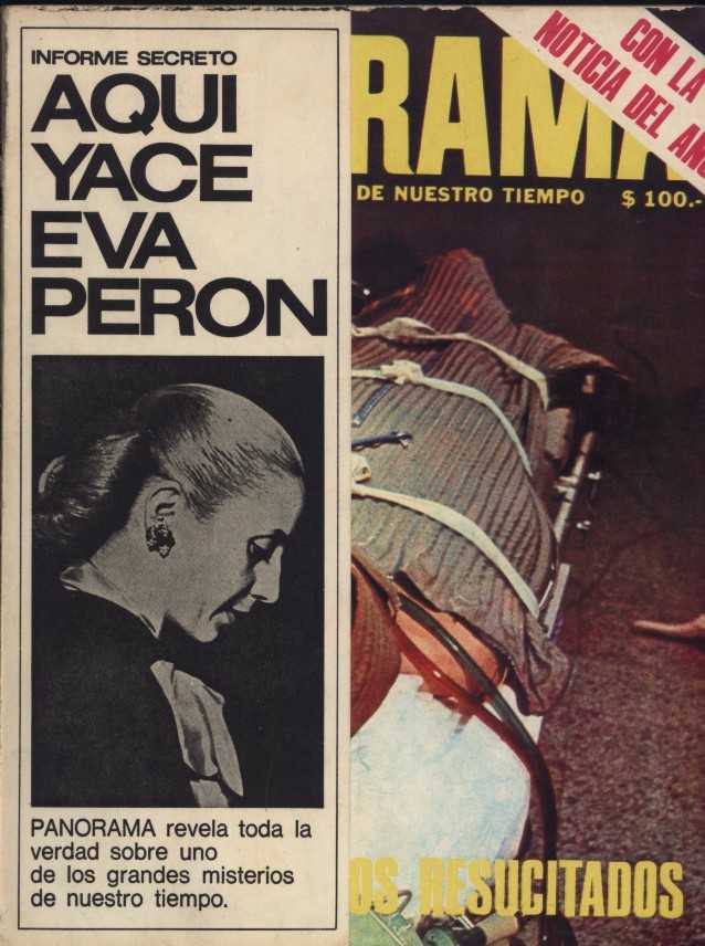 EVA PERON EN LA REVISTA PANORAMA