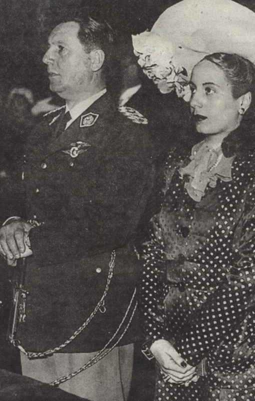 JUAN DOMINGO Y EVA PERON