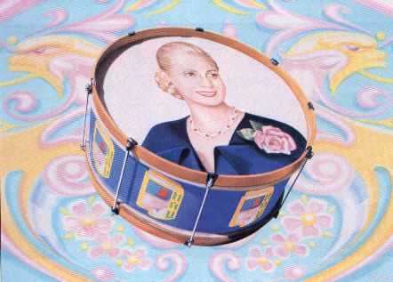 'BOMBO'. OLEO DE ANDRES CAMPAGNUCCI