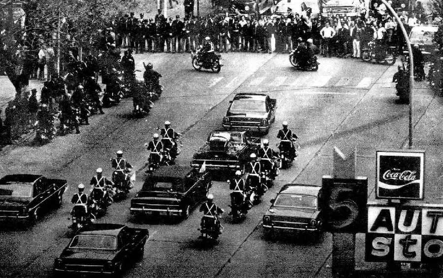 REPATRIACION DEL CADAVER DE EVA PERON