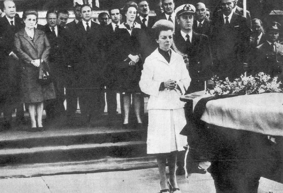 REPATRIACION DEL CADAVER DE EVA PERON