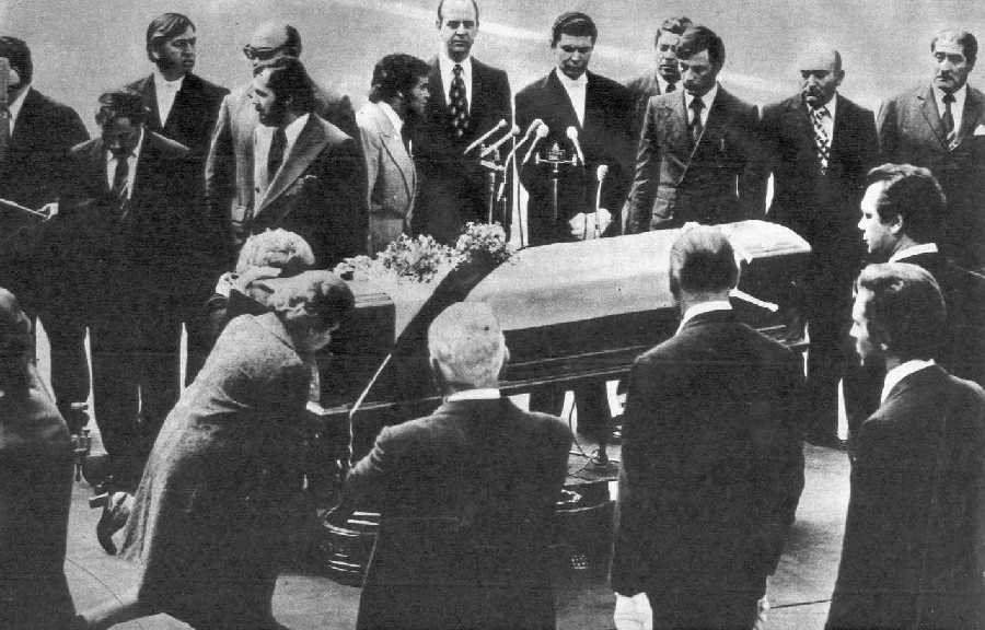 REPATRIACION DEL CADAVER DE EVA PERON