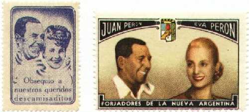 SELLOS SOBRE EVA PERON