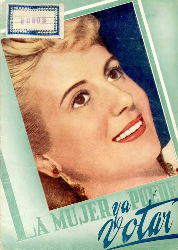 LA MUJER YA PUEDE VOTAR